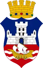 Middle coat of arms of the City of Belgrade