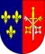 Episcopal coat of arms of Archbishop Mikolaj Prażmowski,