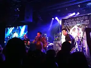 COLD BLUE REBELS performing in Las Vegas, Nevada on February 28, 2013