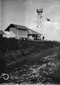 The original lighthouse of the Tanjung Nusanive station.