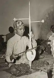 K.P.H. Notoprojo, famous rebab player