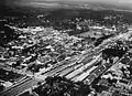 Aerial photo of the DSM railway in Medan (circa 1931)
