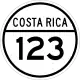 National Secondary Route 123 shield}}