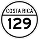 National Secondary Route 129 shield}}