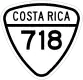 National Tertiary Route 718 shield}}