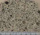 Hand sample of CV-114 S-type Strathbogie Granite, Australia.