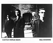 Cactus World News MCA records Publicity photo