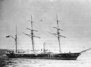 The gunboat Pilcomayo
