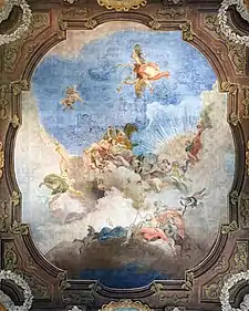 The fresco of Costantino Cedini