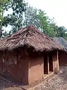 Hut in the village