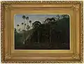 Cabbage Trees near the Shoalhaven River, by Eugene von Guerard(1860)