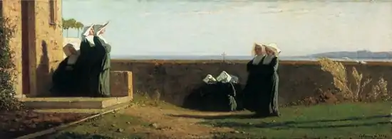 Vincenzo Cabianca, The Nuns, 1861