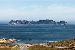 Cíes Islands from Cabo Silleiro