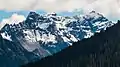 Cadet Peak, west aspect