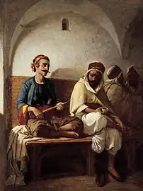 Moorish Café in Algiers (1878)