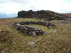 Hill fort ruins