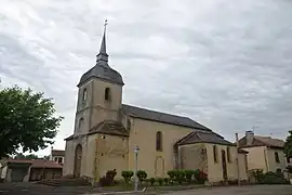 The church in Cahuzac-sur-Adour