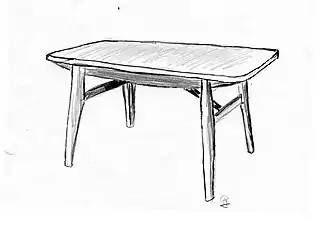 Dining table, 1950