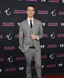 Cal Barnes attends the red carpet world premiere of "The Astrid Experience" on March 23, 2023 in Los Angeles, California