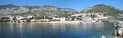 Cala Gonone from the pier