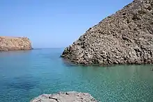 Rocky coastline