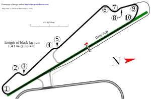 The road course