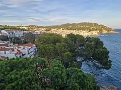 View of Calella by day