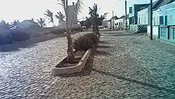 Calheta's main street