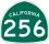 State Route 256 marker