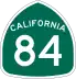 State Route 84 marker
