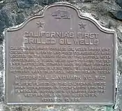 California's First Drilled Oil Wells