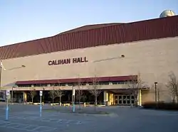 Calihan Hall main entrance