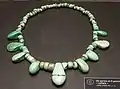 Callais necklace from the tumulus