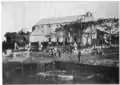 Caloocan Church shortly after the attack by American forces on February 10, 1899.