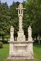 The Calvary of Melrand, on the road to Guémené-sur-Scorff