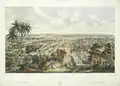 Puerto del Príncipe (current Camagüey) view taken from El Cristo, in 1856 by French-born Édouard Laplante and Leonardo Barañano. Firestone Library, Princeton University.