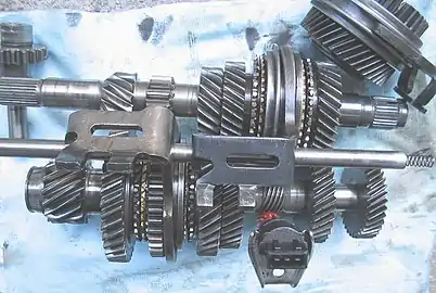 Transmission internals for a 2009 Volkswagen Golf