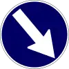 Keep right