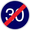 End of minimum speed limit