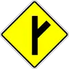 Road junction on the right