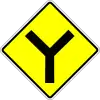 Y-junction ahead