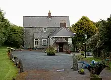 The former main building at Camelford Station later became a cycling museum.