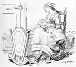 Jeune mère alsacienne (Salon de 1883)