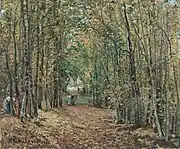The Woods at Marly, 1871. Thyssen-Bornemisza Museum