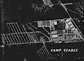 Camp Seabee at Naval Base Brisbane from the air