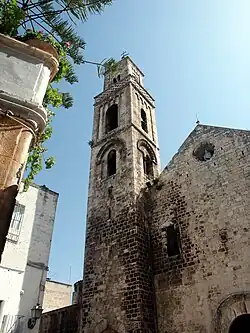 Church of Noicattaro, with bell-tower