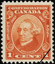 Canada 1 cent MacDonald 1927