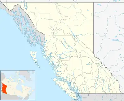 Tahltan is located in British Columbia