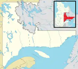 Pointe-Lebel is located in Côte-Nord region, Quebec