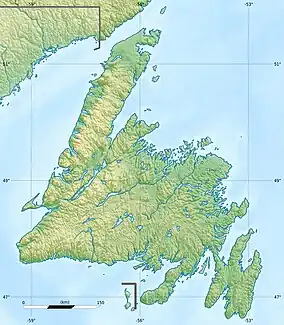 Victoria Lake is located in Newfoundland